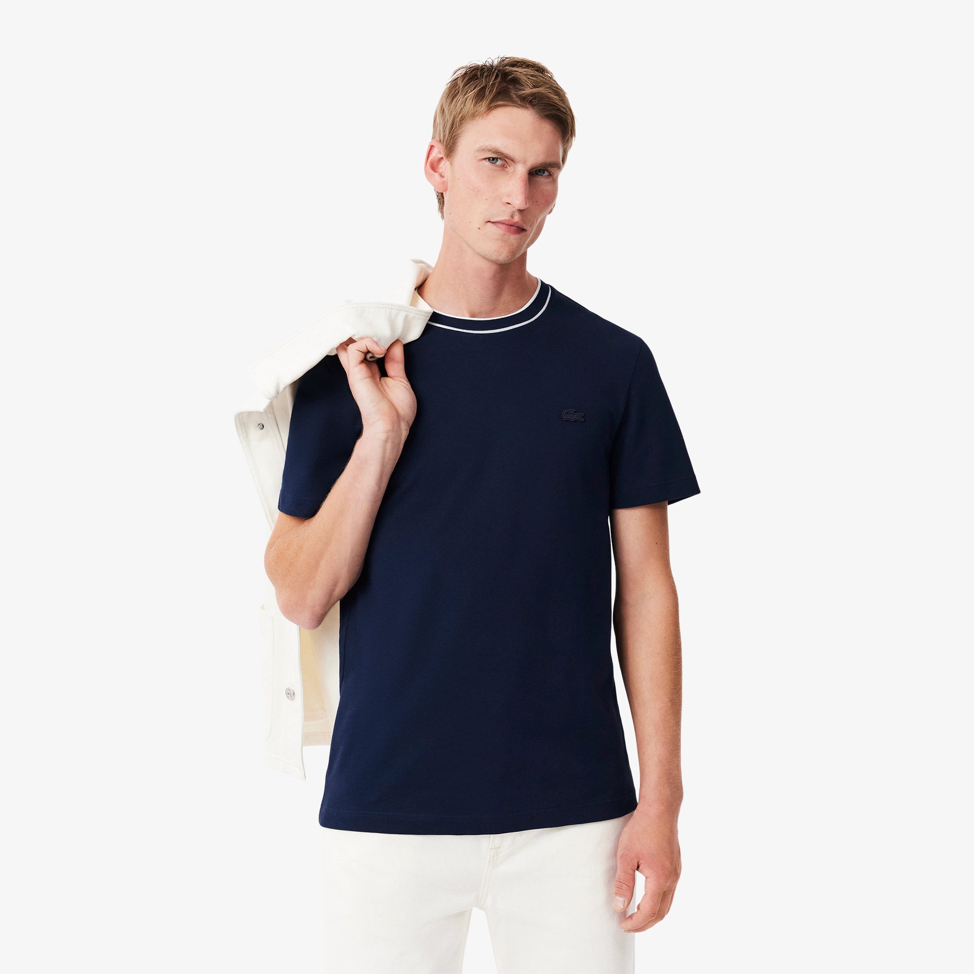 lacoste-miesten-t-paita-strech-pique-stripe-collar-t-shirt-tummansininen-1