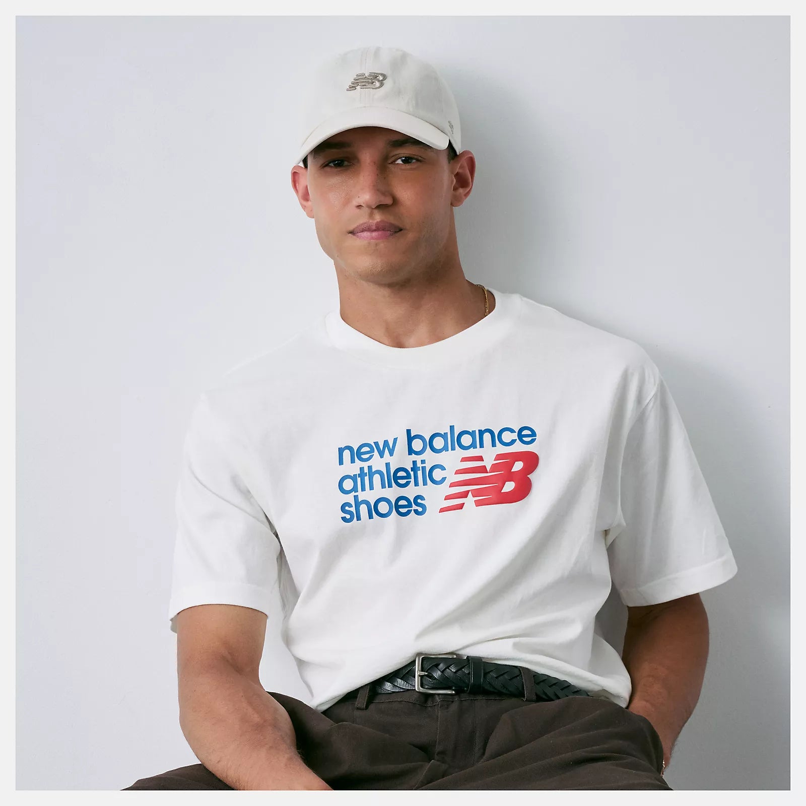 New Balance unisex lippis '47 Clean Up Hat, beige