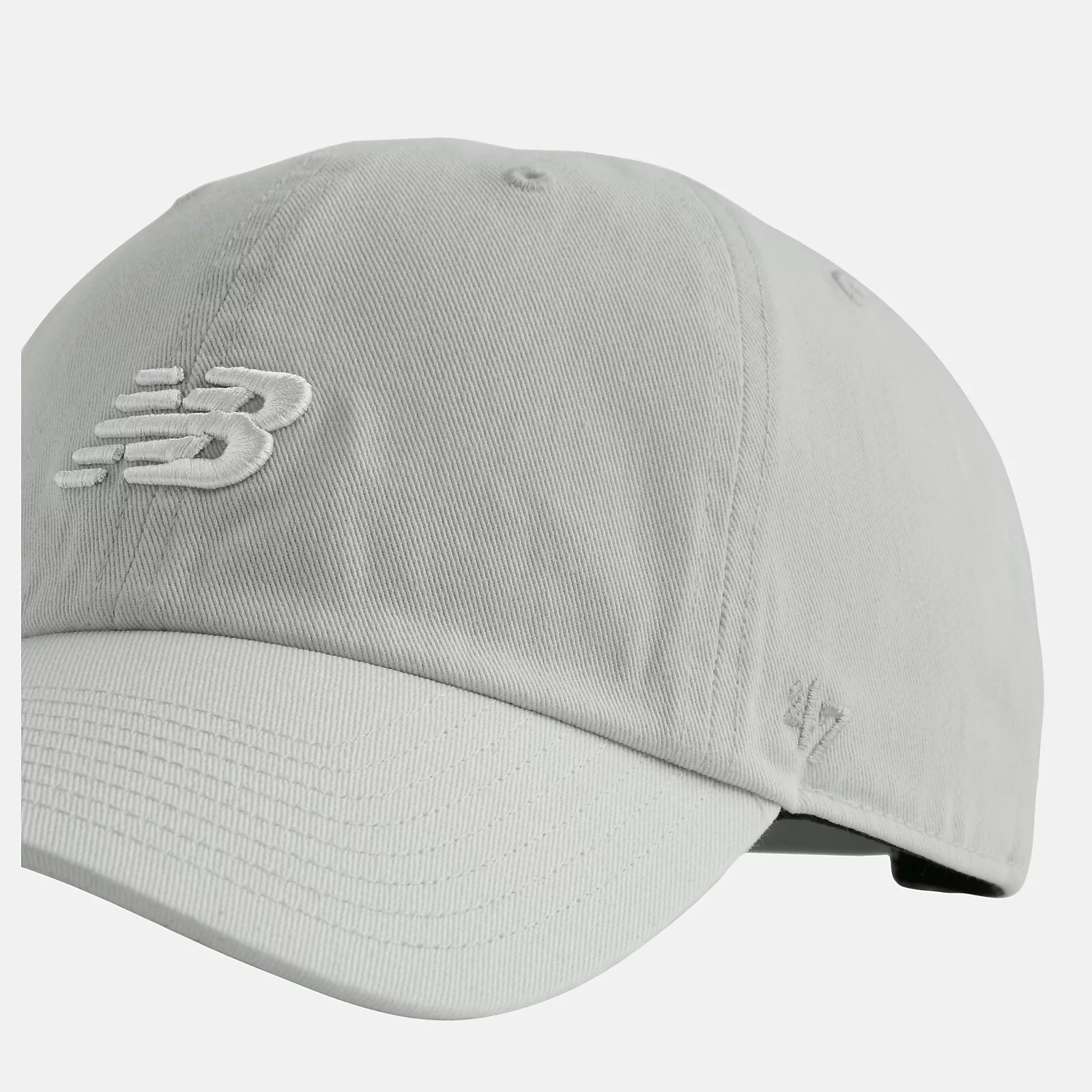 New Balance unisex lippis '47 Clean Up Hat Unisex, vaaleanharmaa