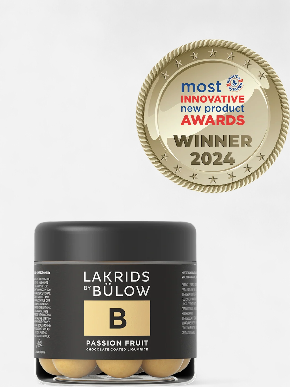 Lakrids by Bülow lakritsi Small B Passion Fruit - Kekäle.fi