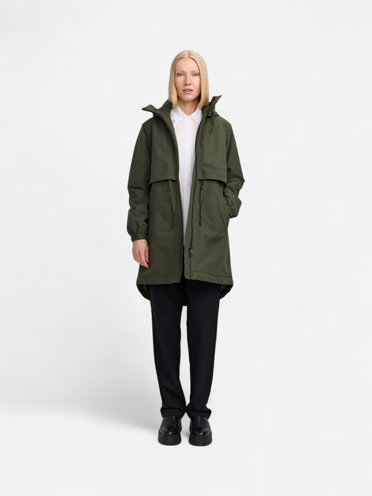 Makia naisten parkatakki Lauha Jacket, Forest Green - Kekäle.fi