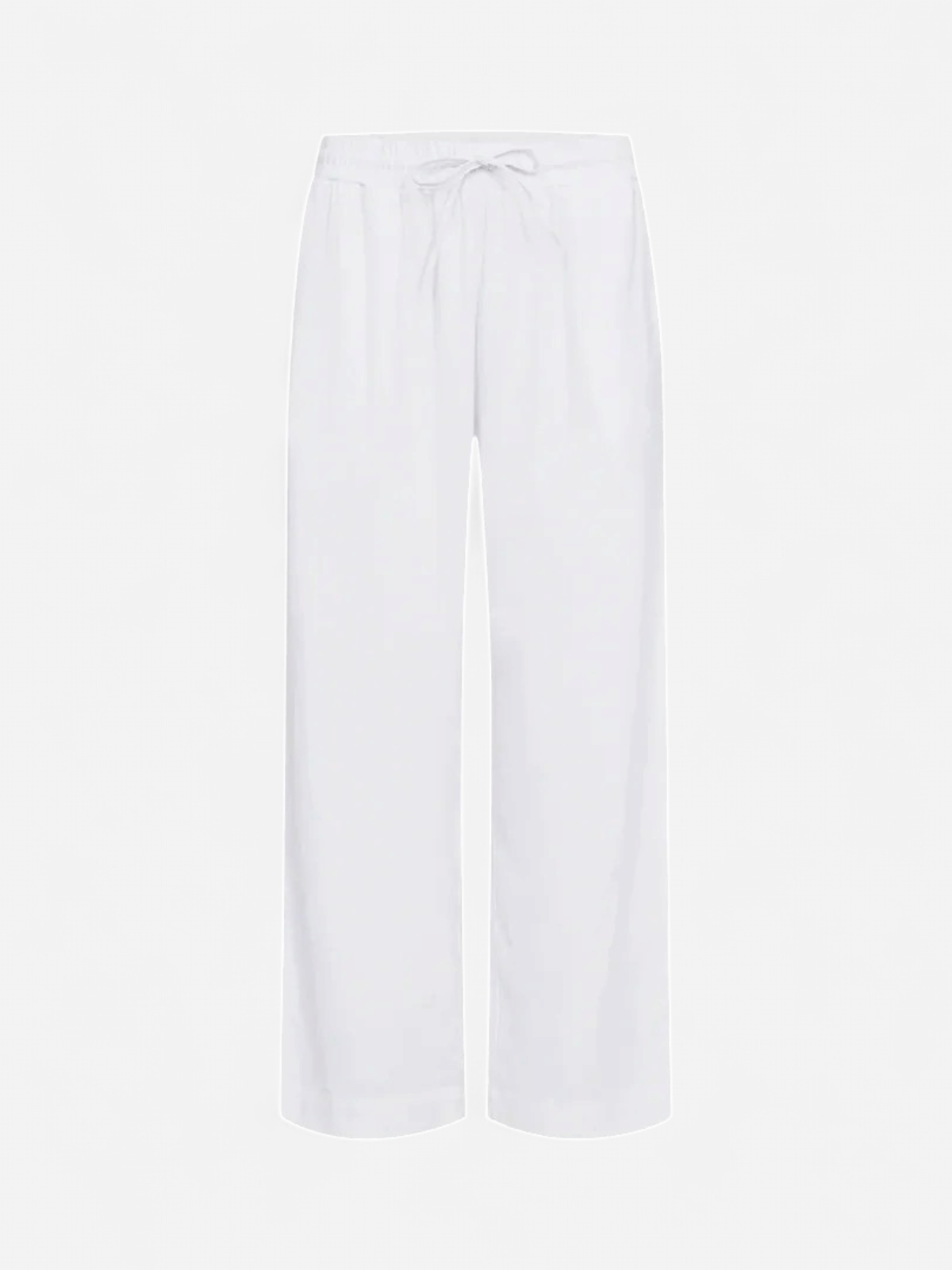 Freequent naisten housut Lava Ankle Pant, valkoinen - Kekäle.fi
