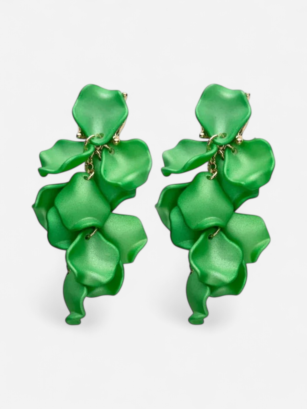Bow 19 korvakorut Leaf Earring Mini, vihreä - Kekäle.fi