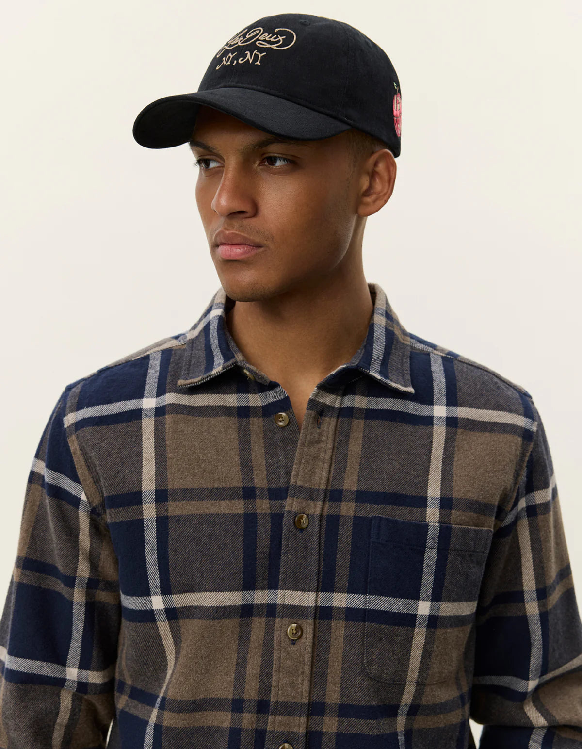 les-deux-miesten-flanellipaita-jeremy-check-flannel-shirt-sininen-kuosi-4