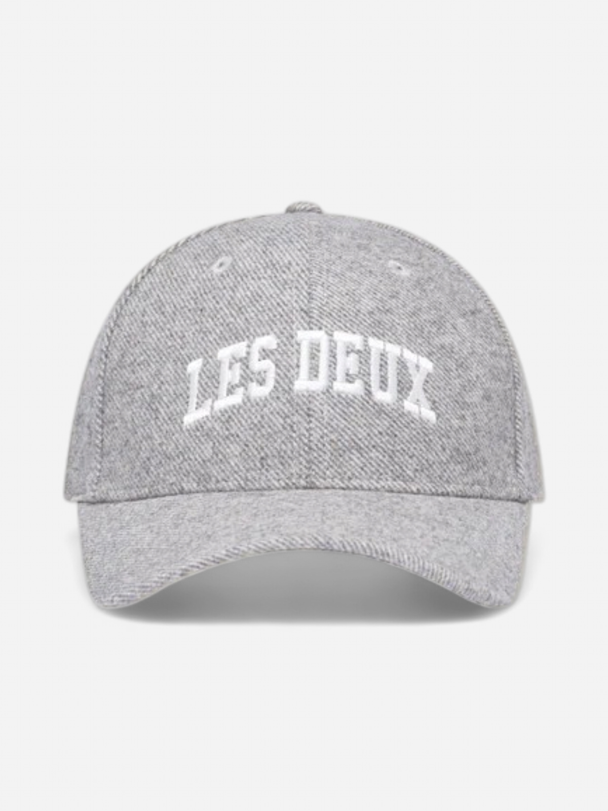 Les Deux miesten lippis, Les Deux Wool Baseball Cap Vaaleanharmaa Melee - Kekäle.fi