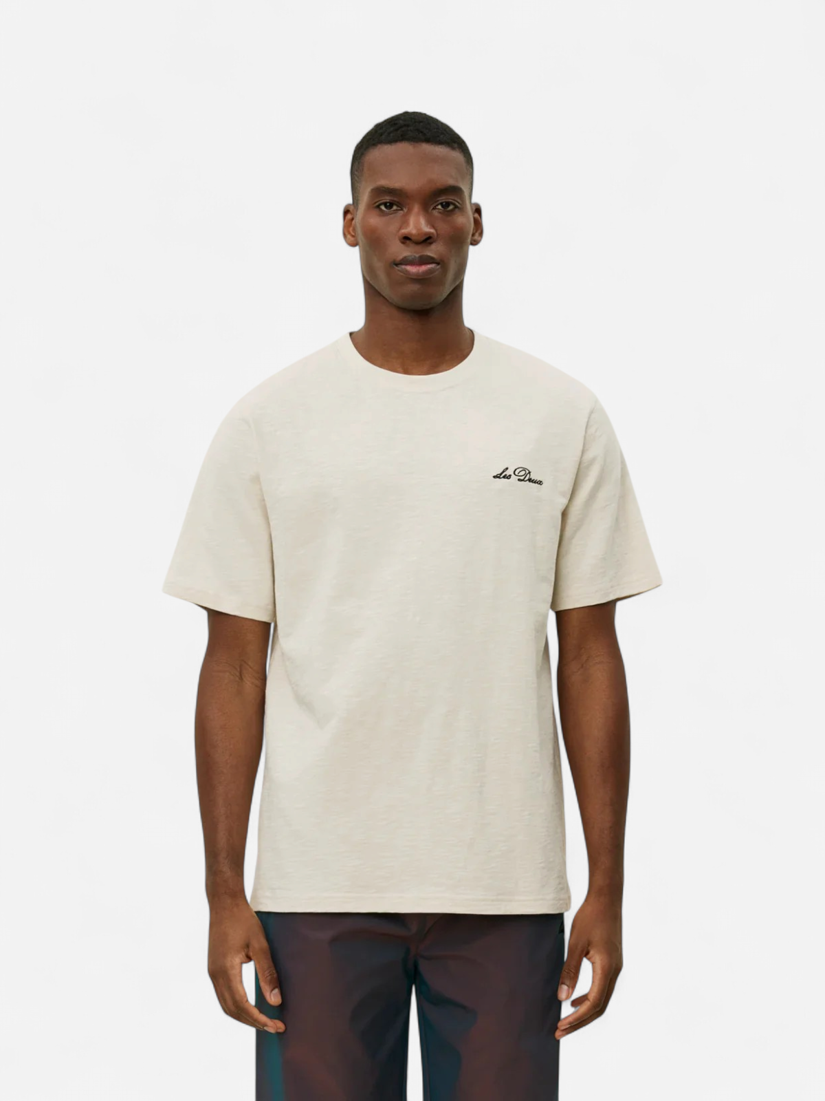 Les Deux miesten t-paita, DIAZ T-SHIRT Luonnonvalkoinen - Kekäle.fi