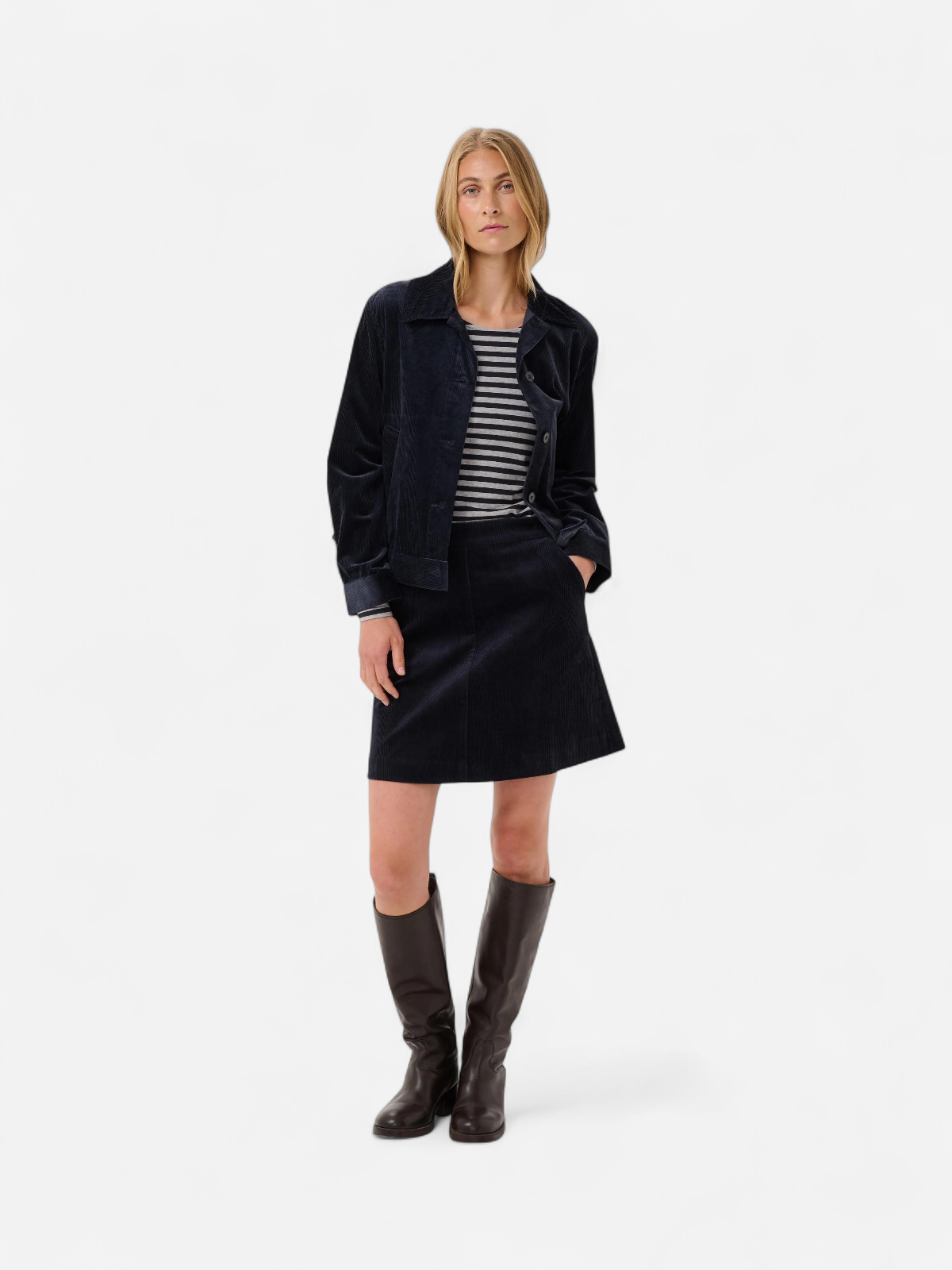 LINGSPW SKIRT Dark Navy - Kekäle.fi