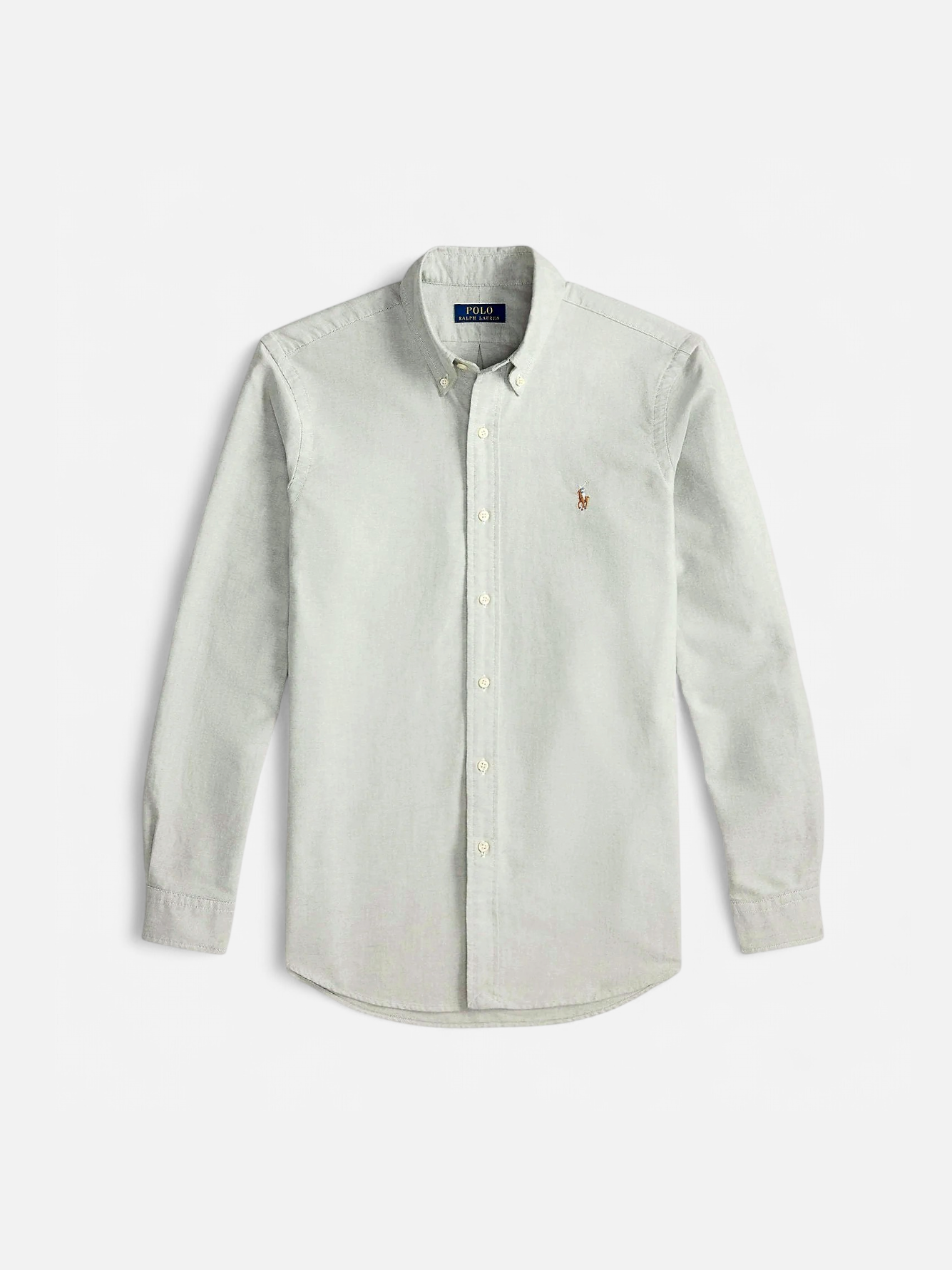 Polo Ralph Lauren miesten kauluspaita Long Sleeve Sport Shirt, vaaleanvihreä - Kekäle.fi