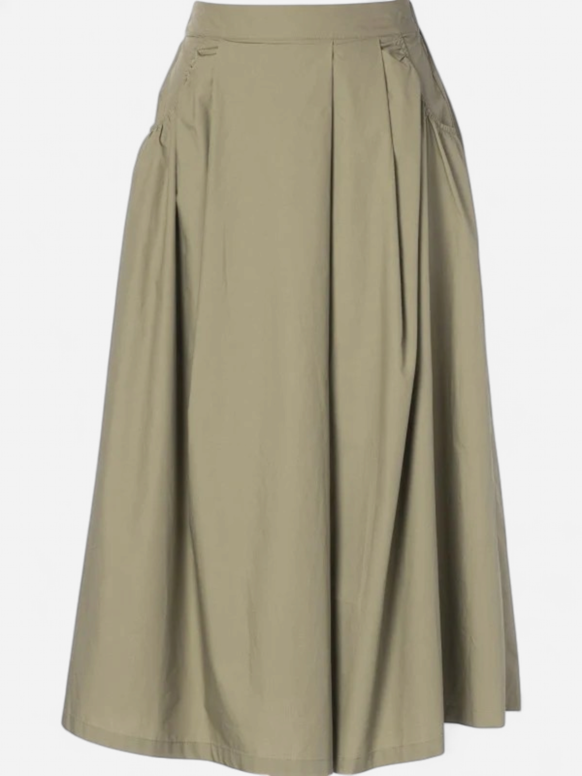 JcSophie hame Luisa Skirt, khaki - Kekäle.fi