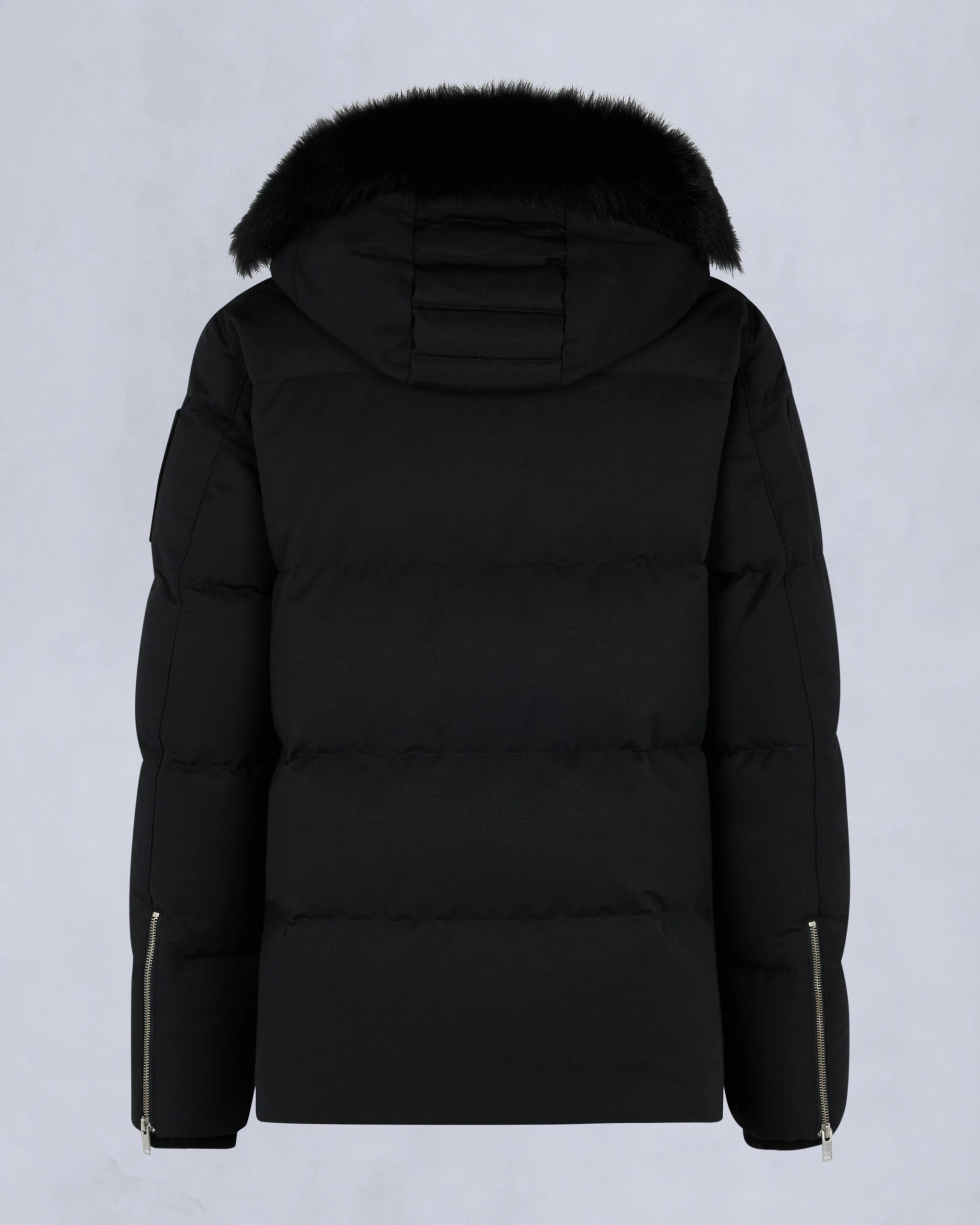 Moose Knuckles miesten untuvatakki Original Shearling Trim 3Q Jacket, musta