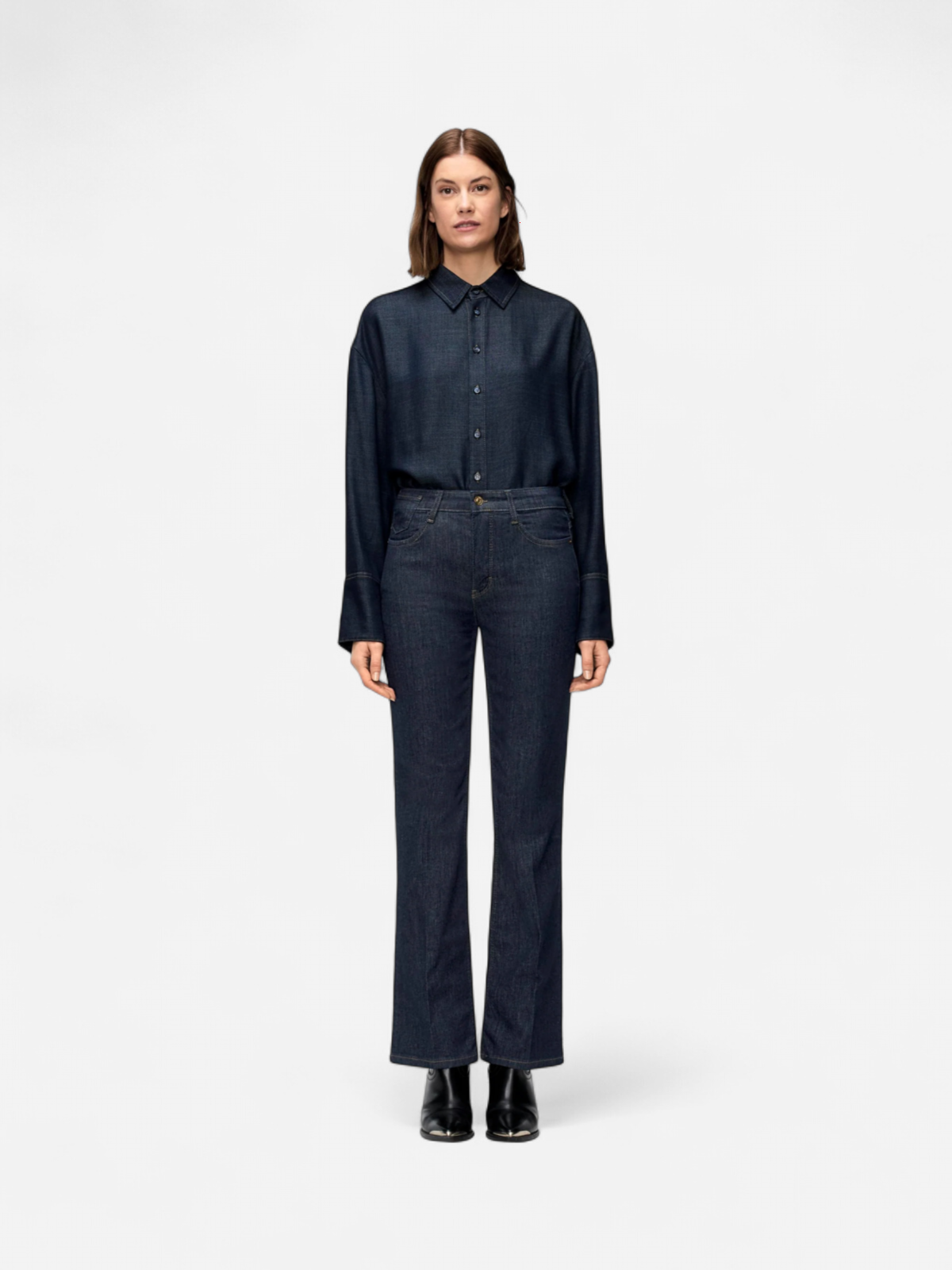 Mac naisten farkut, LAURA STRETCH DENIM Indigo - Kekäle.fi