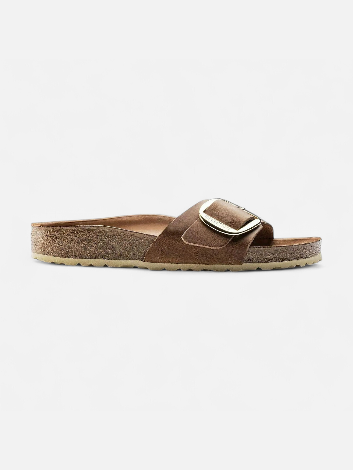 Birkenstock unisex sandaalit Madrid Big Buckle Narrow Leather, konjakinruskea - Kekäle.fi