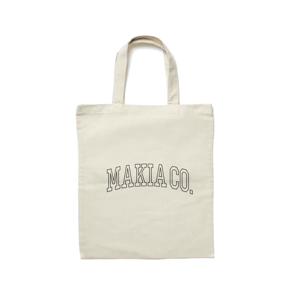 Makia kangaskassi NORD TOTE BAG, Luonnonvalkoinen