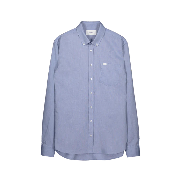 makia-miesten-kauluspaita-flagship-shirt-keskisininen-4