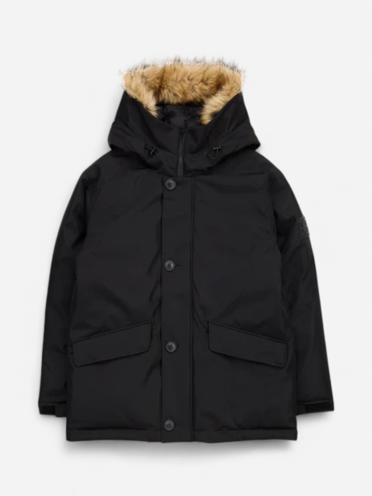 Makia Miesten Parkatakki, HELSINKI PARKA Musta - Kekäle.fi