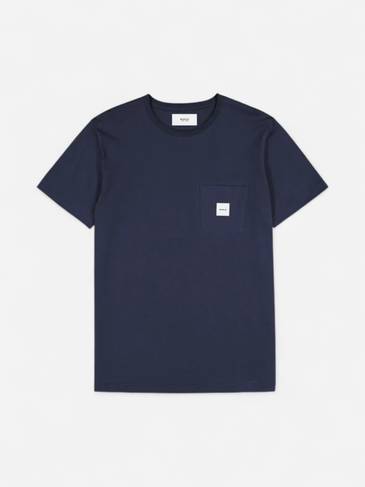 Makia Miesten T-paita, Square Pocket T-Shirt Tummansininen - Kekäle.fi