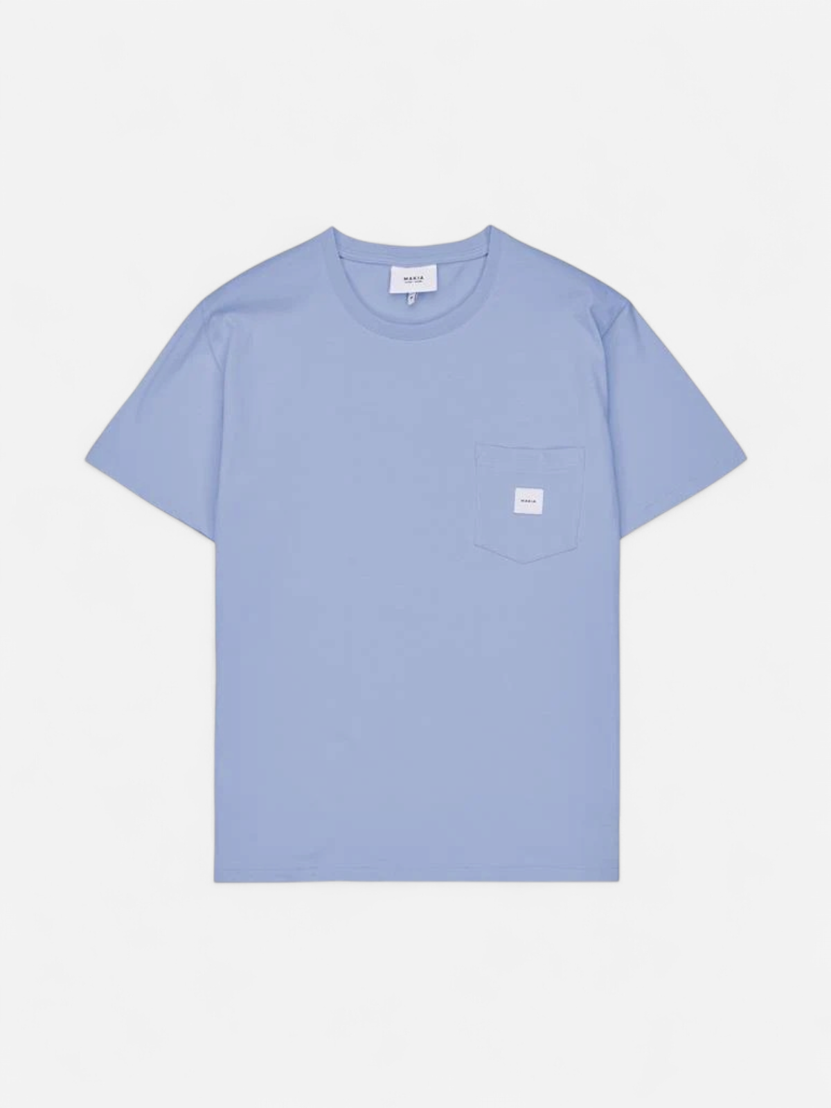 Makia Miesten T-paita, Square Pocket T-Shirt Vaaleansininen - Kekäle.fi
