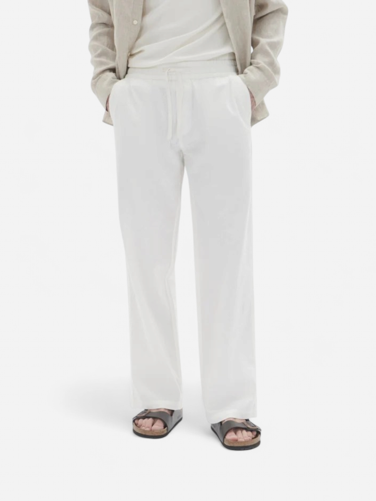 MATINIQUE miesten housut, MABARTON WIDE PANTS Broken White - Kekäle.fi
