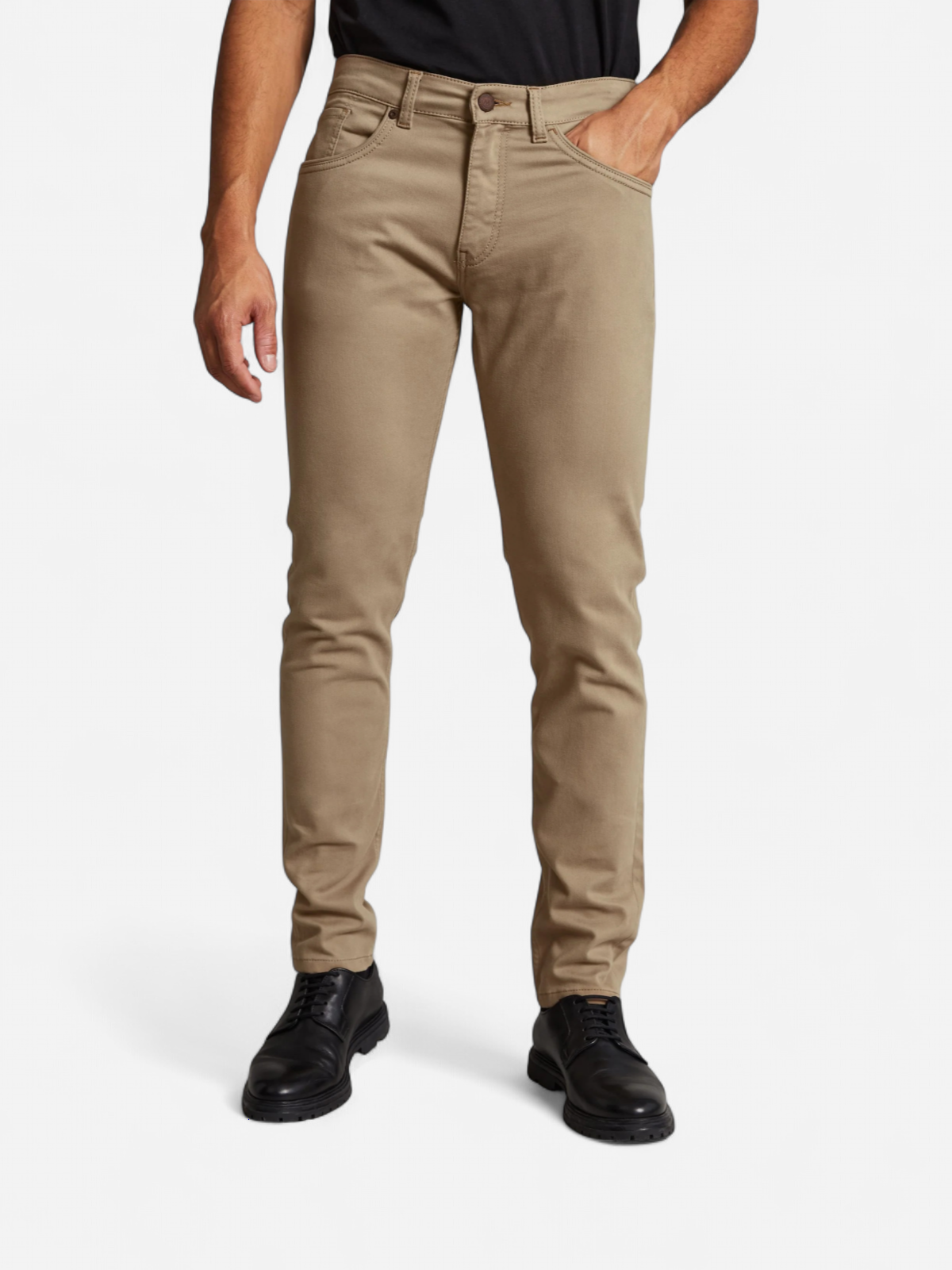 Matinique Miesten Housut Pete 5-Pocket, Khaki - Kekäle.fi