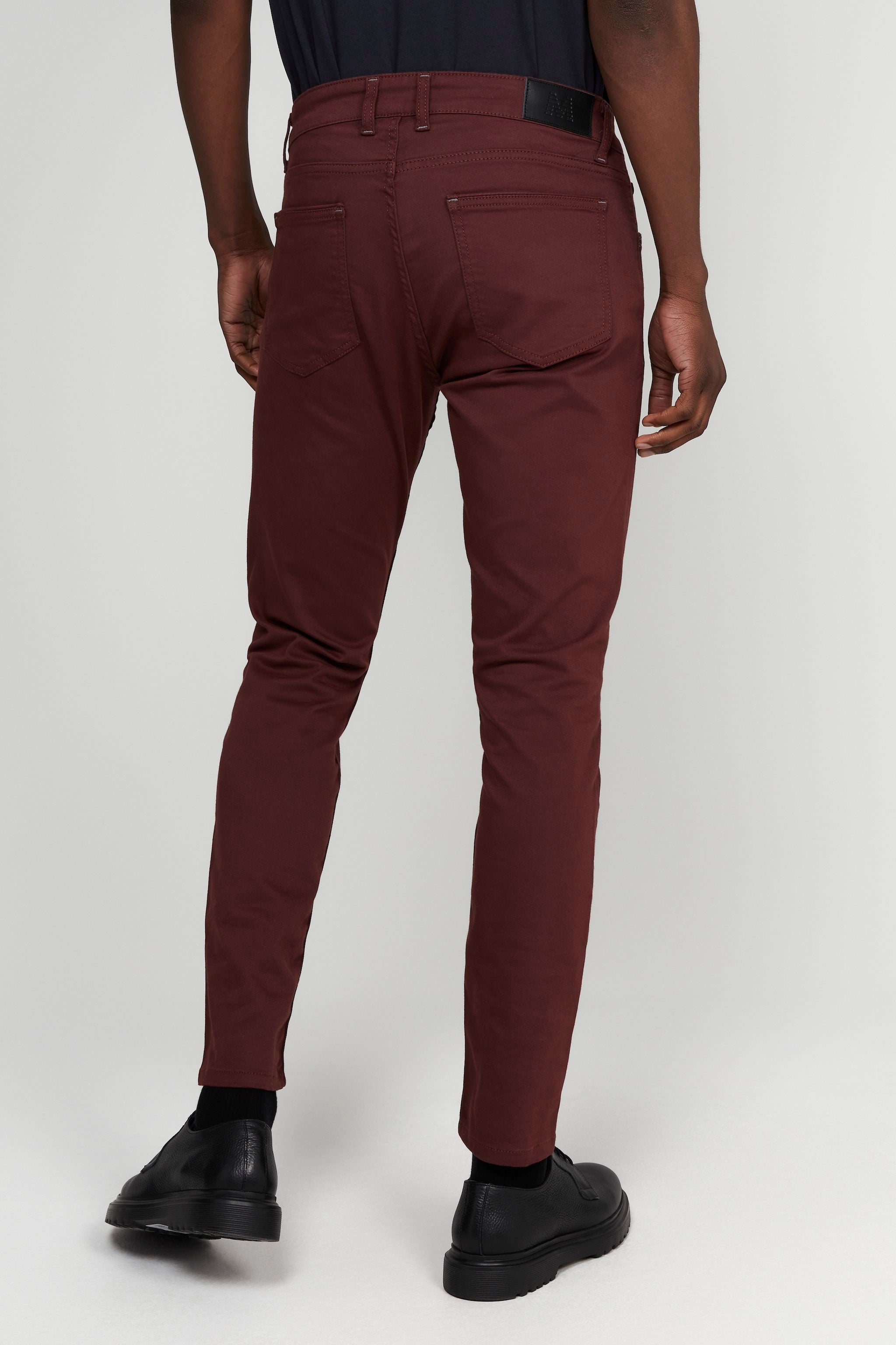 matinique-miesten-housut-pete-5-pocket-viininpunainen-2