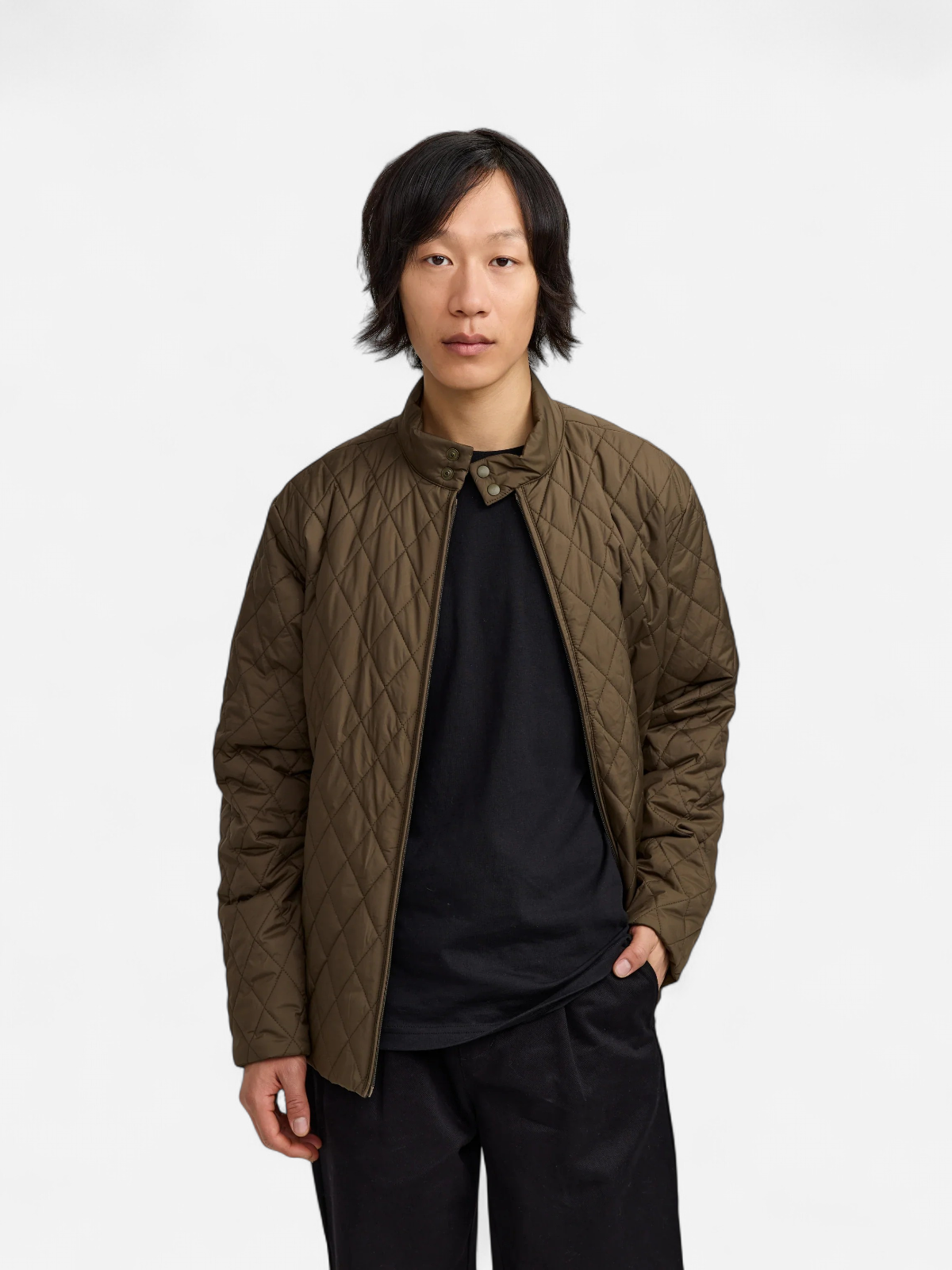 Makia miesten tikkitakki Millstone Jacket, Dark Olive - Kekäle.fi