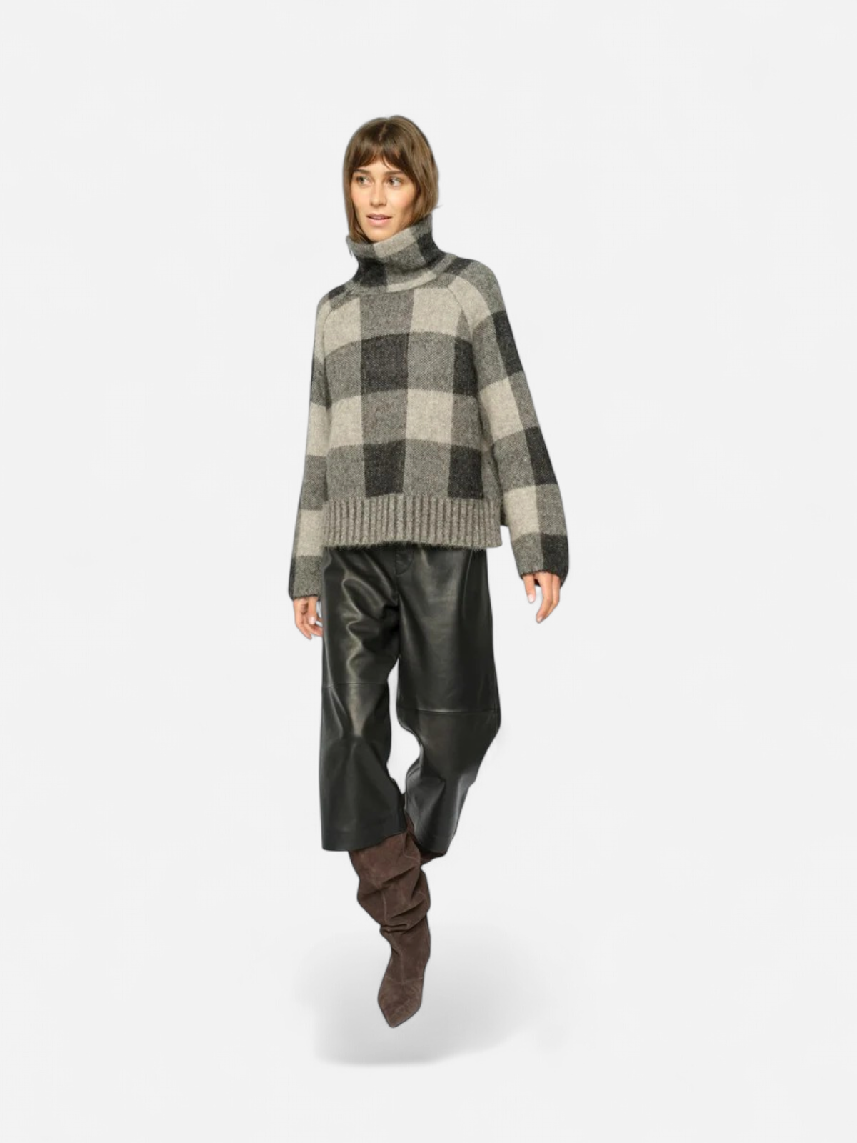 MMMaija Check Knit MUSTA RUUTU - Kekäle.fi