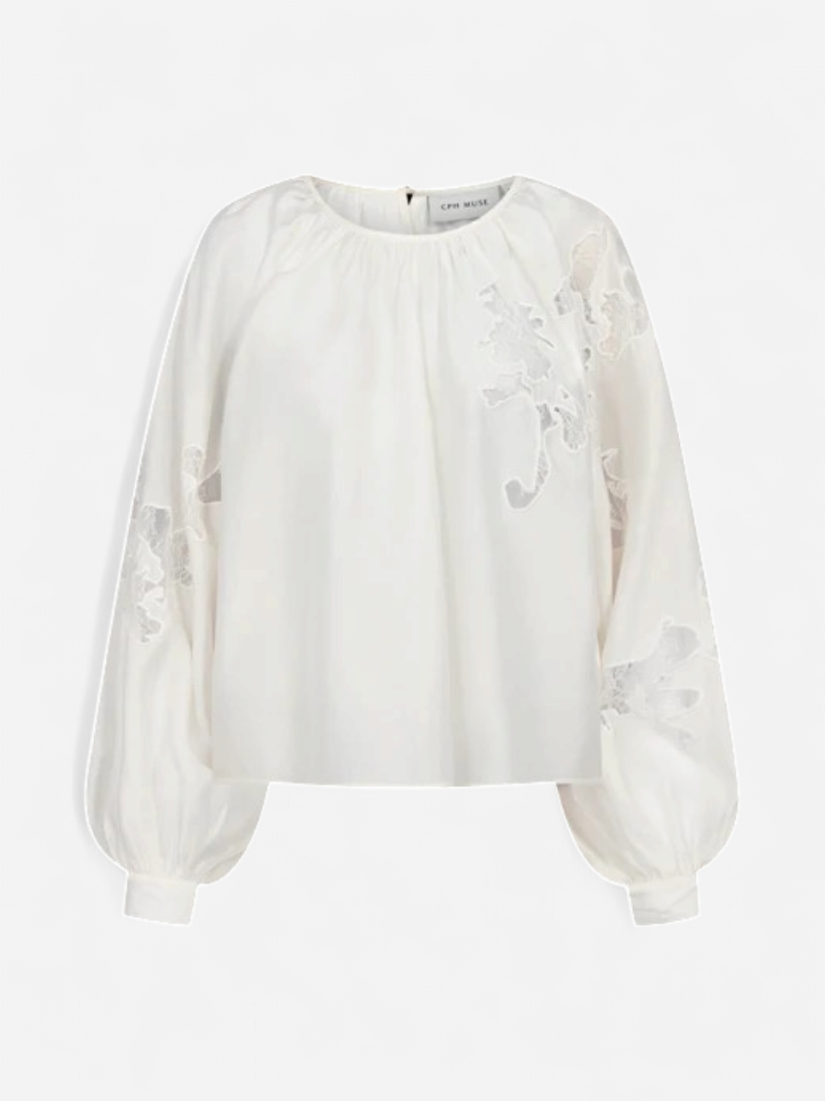 Copenhagen Muse naisten pusero Molly Blouse, valkoinen - Kekäle.fi