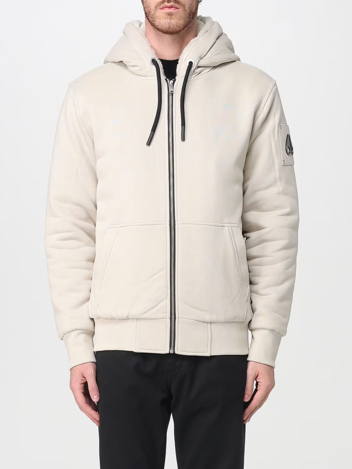 Moose Knuckles miesten huppari Classic Bunny, beige