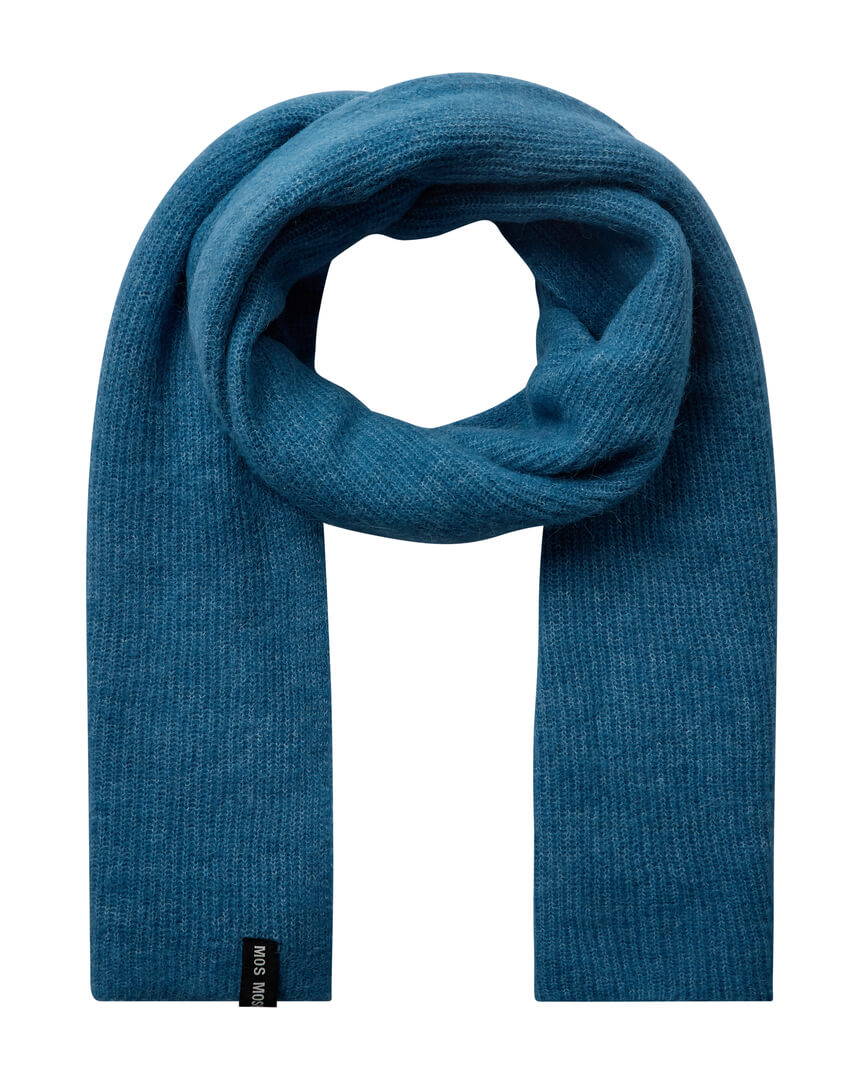 mos-mosh-naisten-huivi-thora-knit-scarf-keskisininen-1