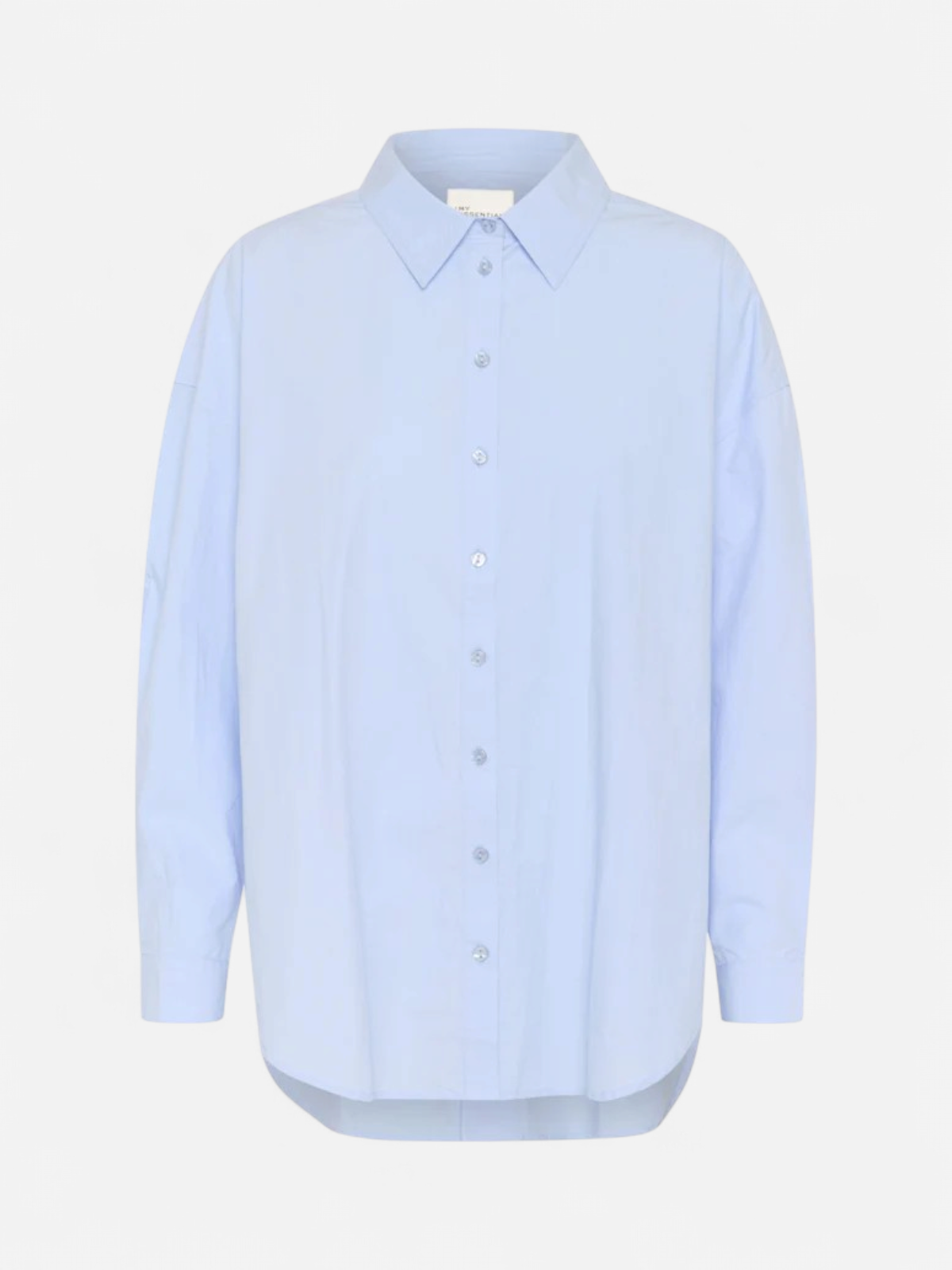 My Essential Wardrobe naisten paitapusero SunnaMW Boxy Shirt, vaaleansininen - Kekäle.fi