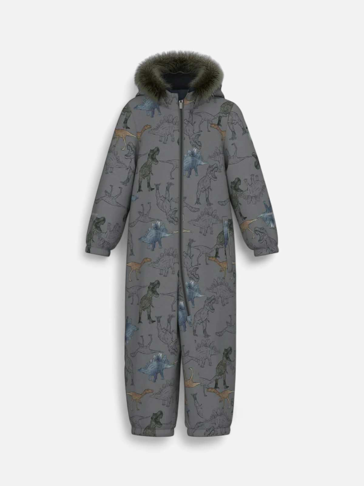 Name It Lasten Haalari, NMMSNOW10 SUIT NOOS Harmaa Kuosi - Kekäle.fi