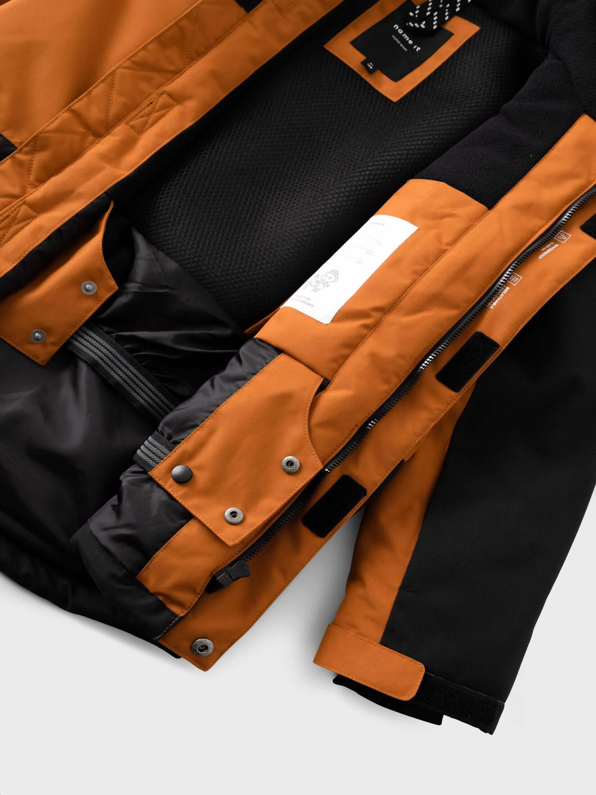 name-it-lasten-laskettelutakki-nkmsnow10-ski-jacket-block-oranssi-3