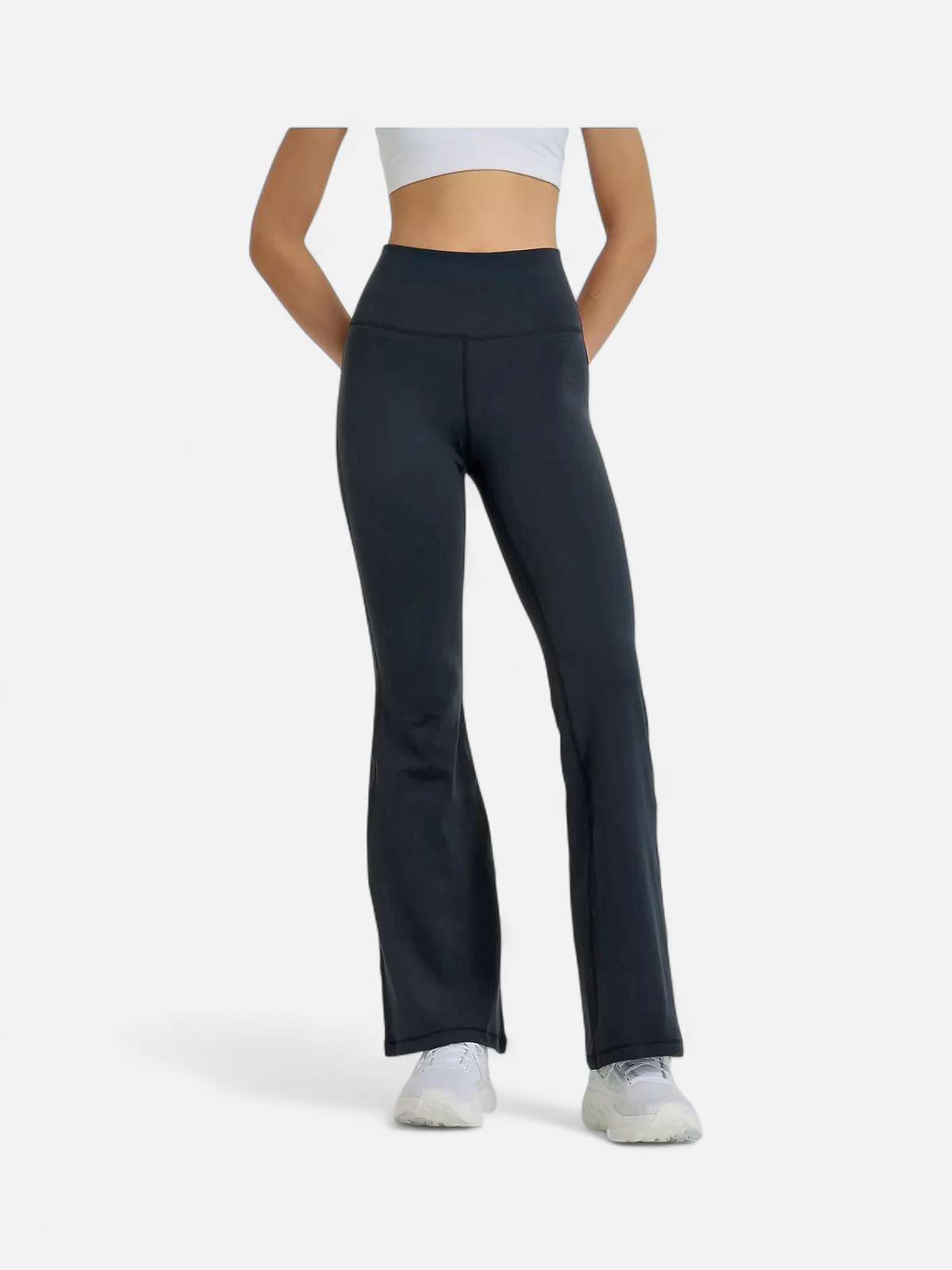 NB HARMONY FLARE PANT MUSTA - Kekäle.fi