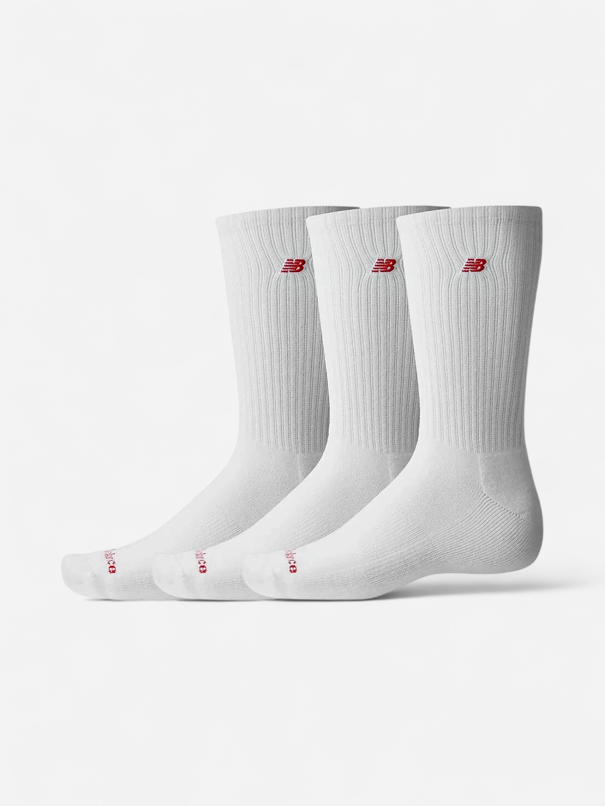 New balance unisex sukat NB Patch Logo Crew 3-Pack, valkoinen - Kekäle.fi