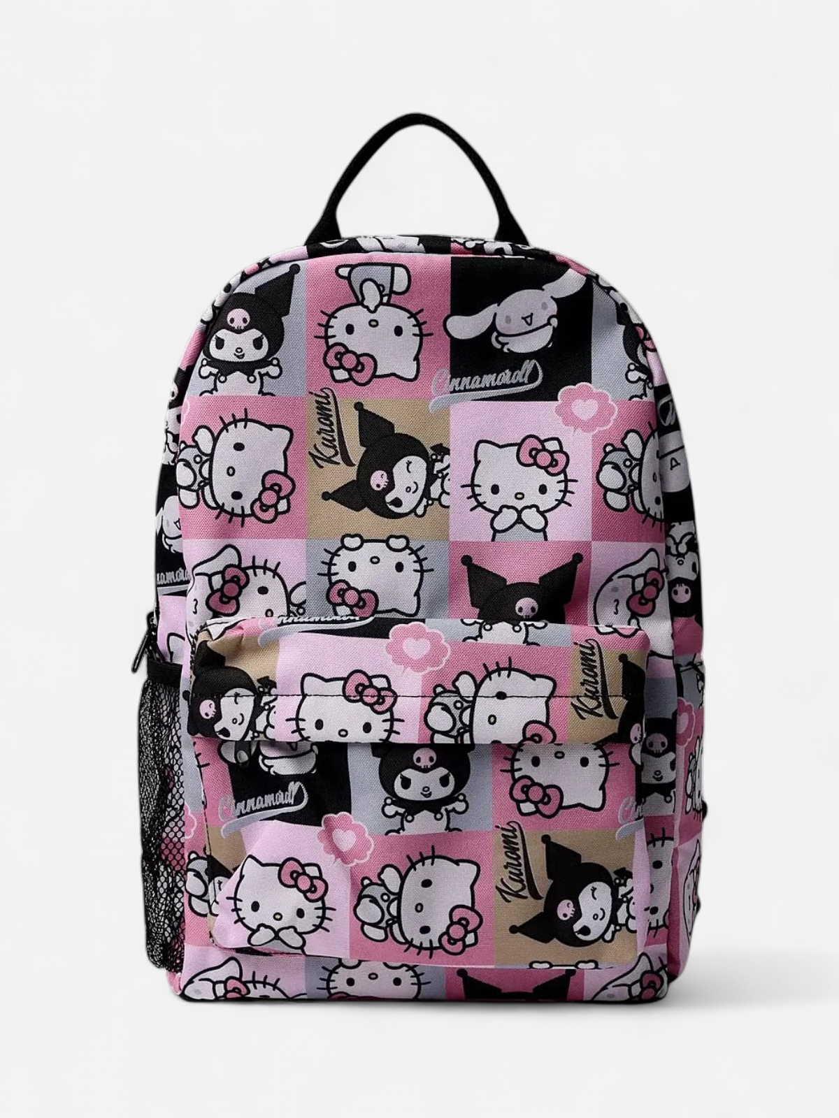 NKFJYRIE HELLO KITTY BACKPACK VAALEANPUNAINEN KUOS - Kekäle.fi