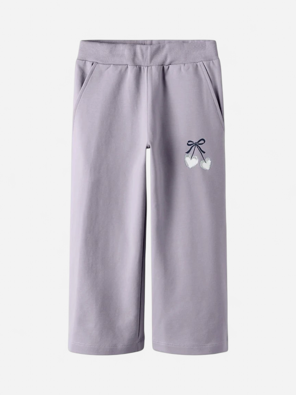Name It lasten collegehousut NMFBASALT Sweat Wide Pant, vaalea lila - Kekäle.fi