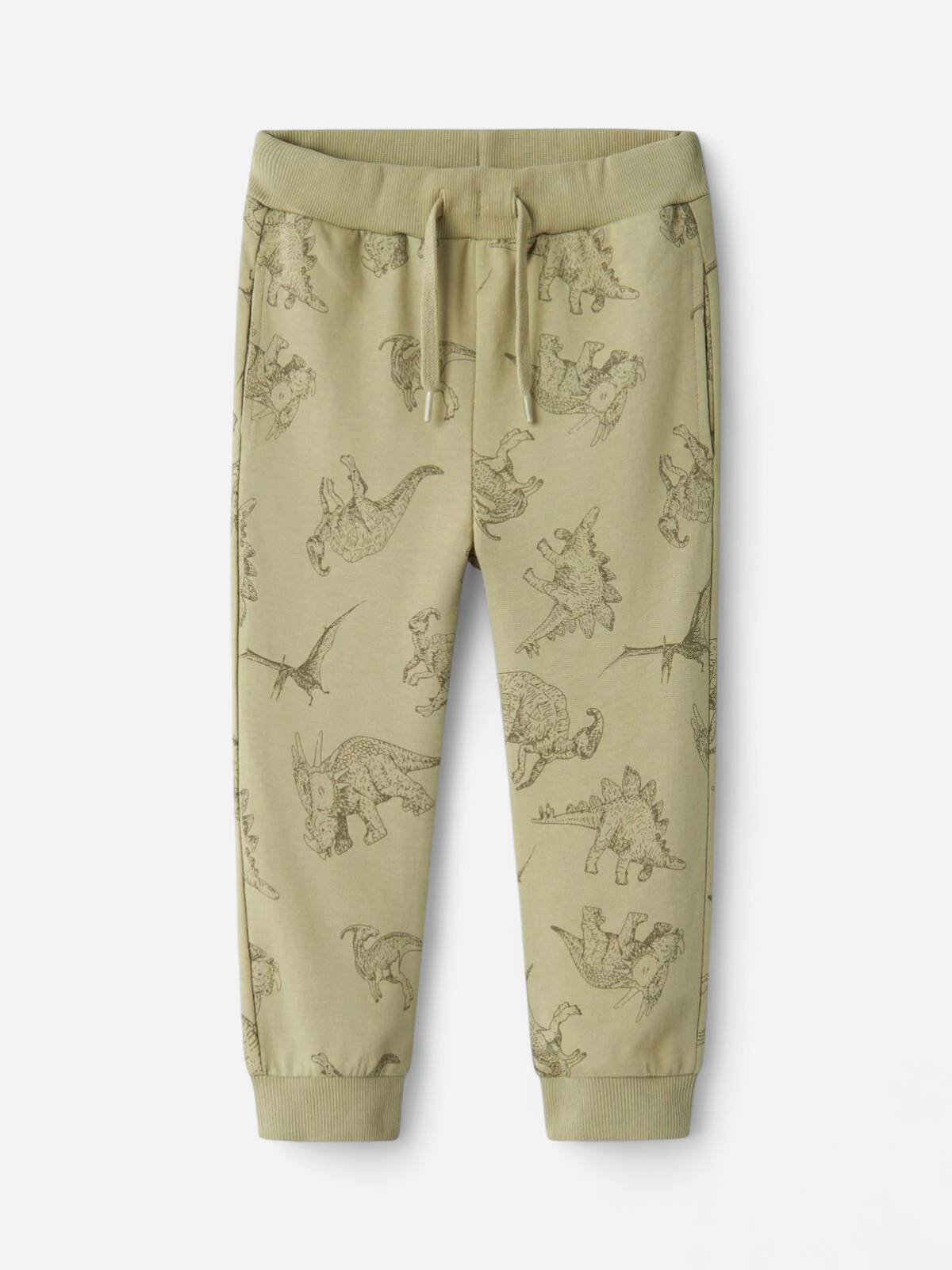 NMMVARON AOP SWEATPANT NOOS BEIGE - Kekäle.fi