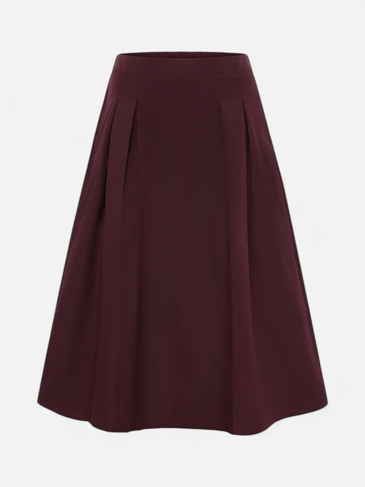 NUNIA SKIRT VIININPUNAINEN - Kekäle.fi