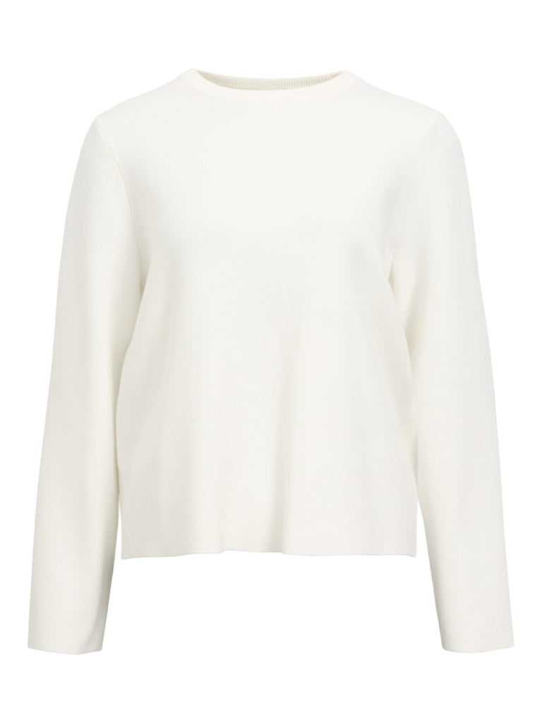 object-naisten-neule-objreynard-square-sleeve-o-neck-cloud-dancer-3