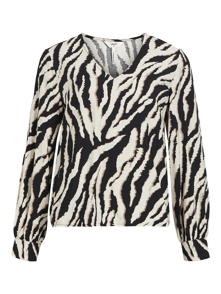 object-naisten-pusero-objjacira-l-s-v-neck-top-beige-kuosi-5