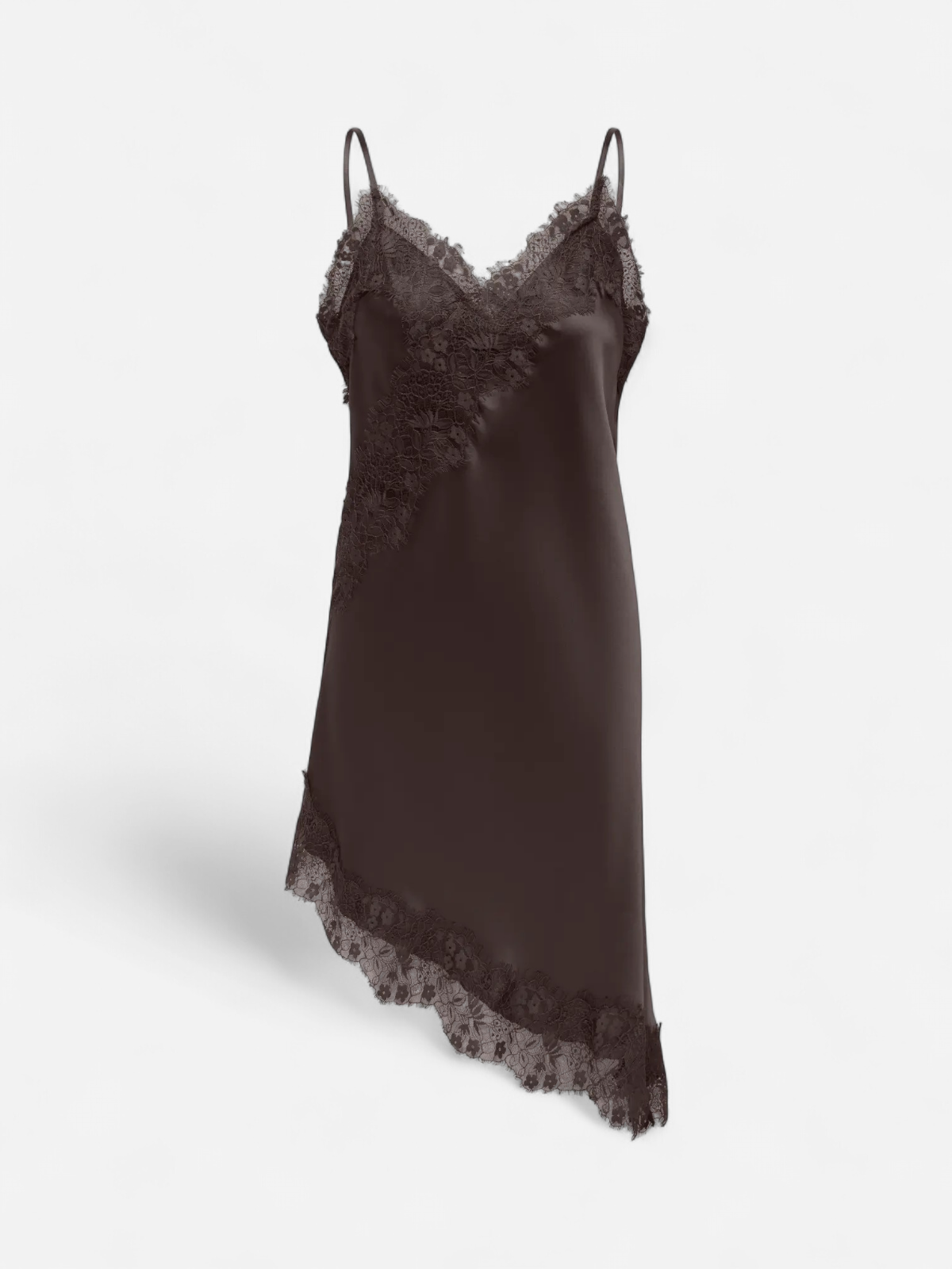 ONLINDONA STRAP SATIN LACE DRESS WVN TUMMANRUSKEA - Kekäle.fi