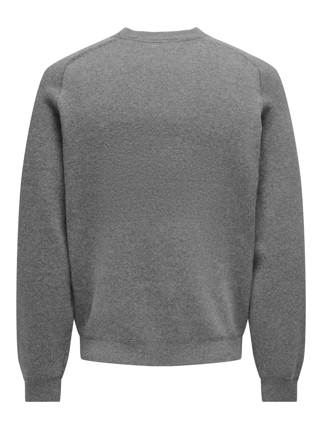 only-and-sons-miesten-collegepaita-pin-reg-crew-neck-knit-nos-medium-grey-melange-2