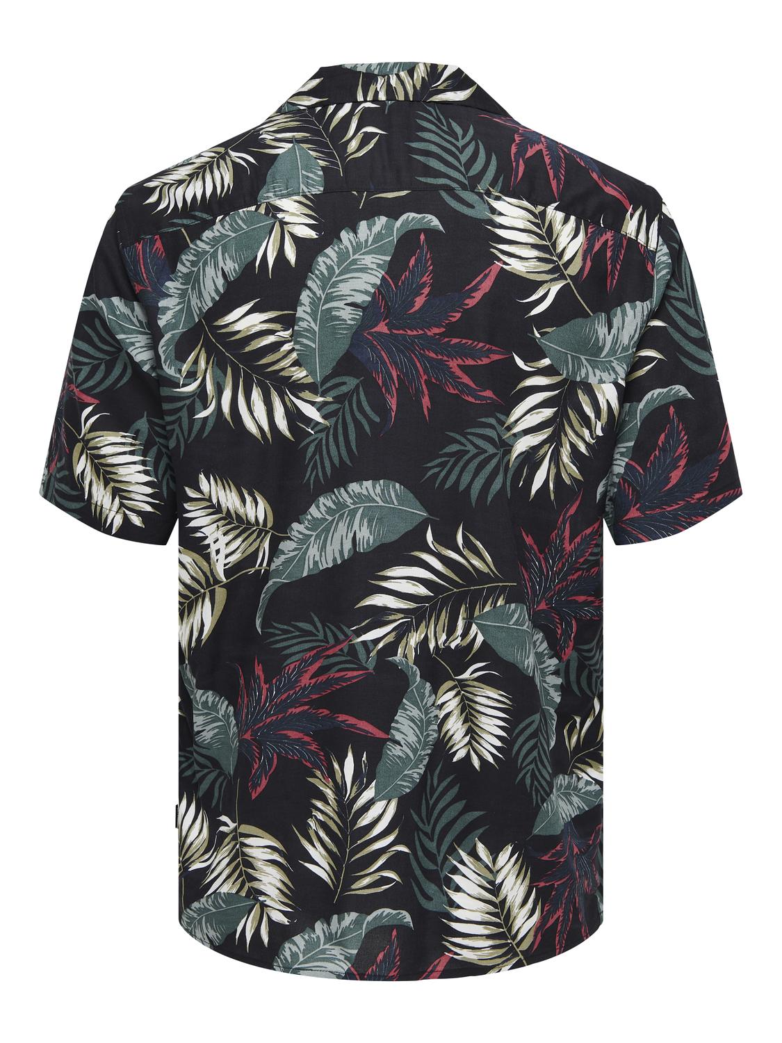 only-and-sons-miesten-kauluspaita-wayne-life-viscose-shirt-musta-kuosi-3