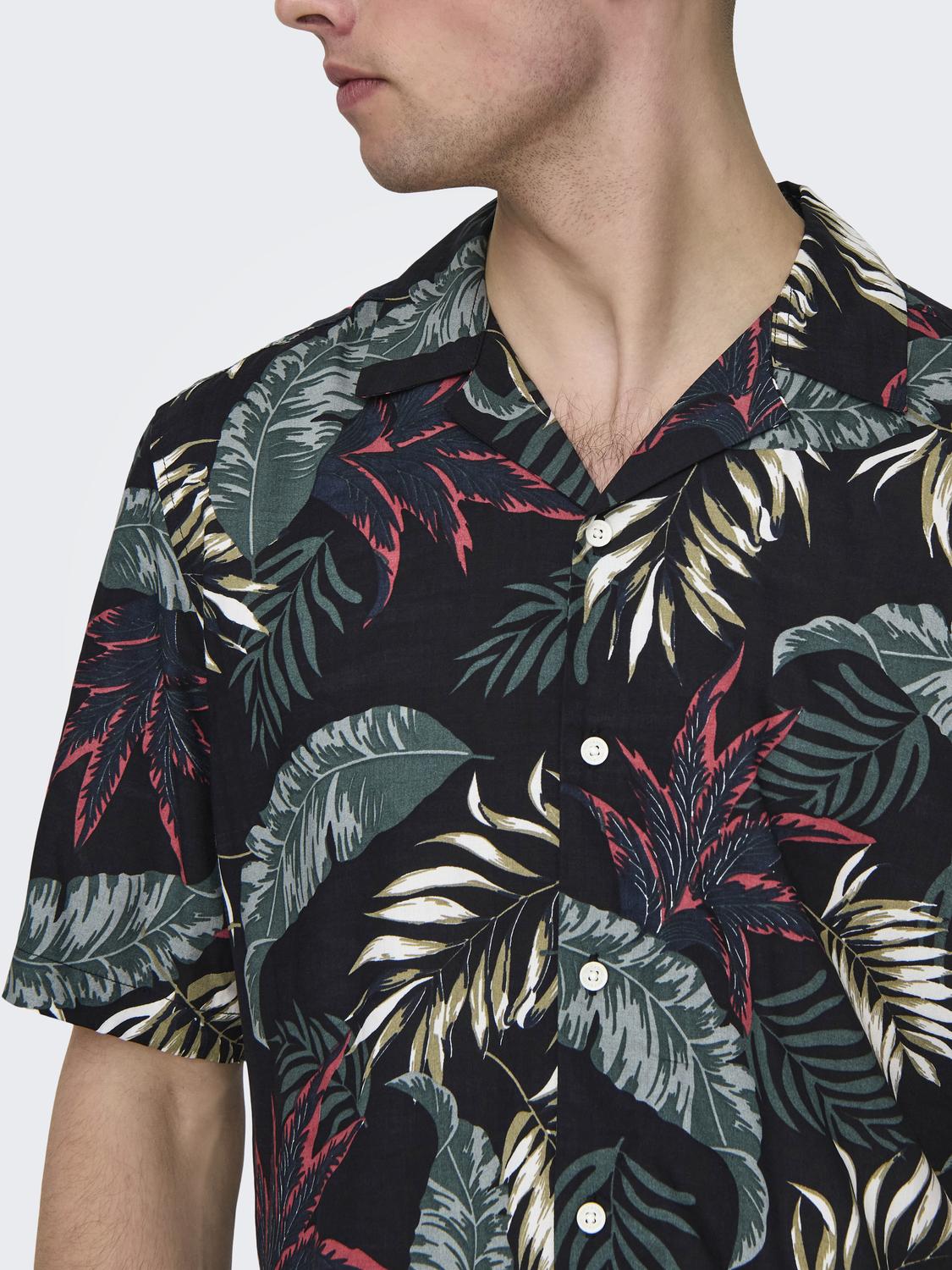 only-and-sons-miesten-kauluspaita-wayne-life-viscose-shirt-musta-kuosi-5