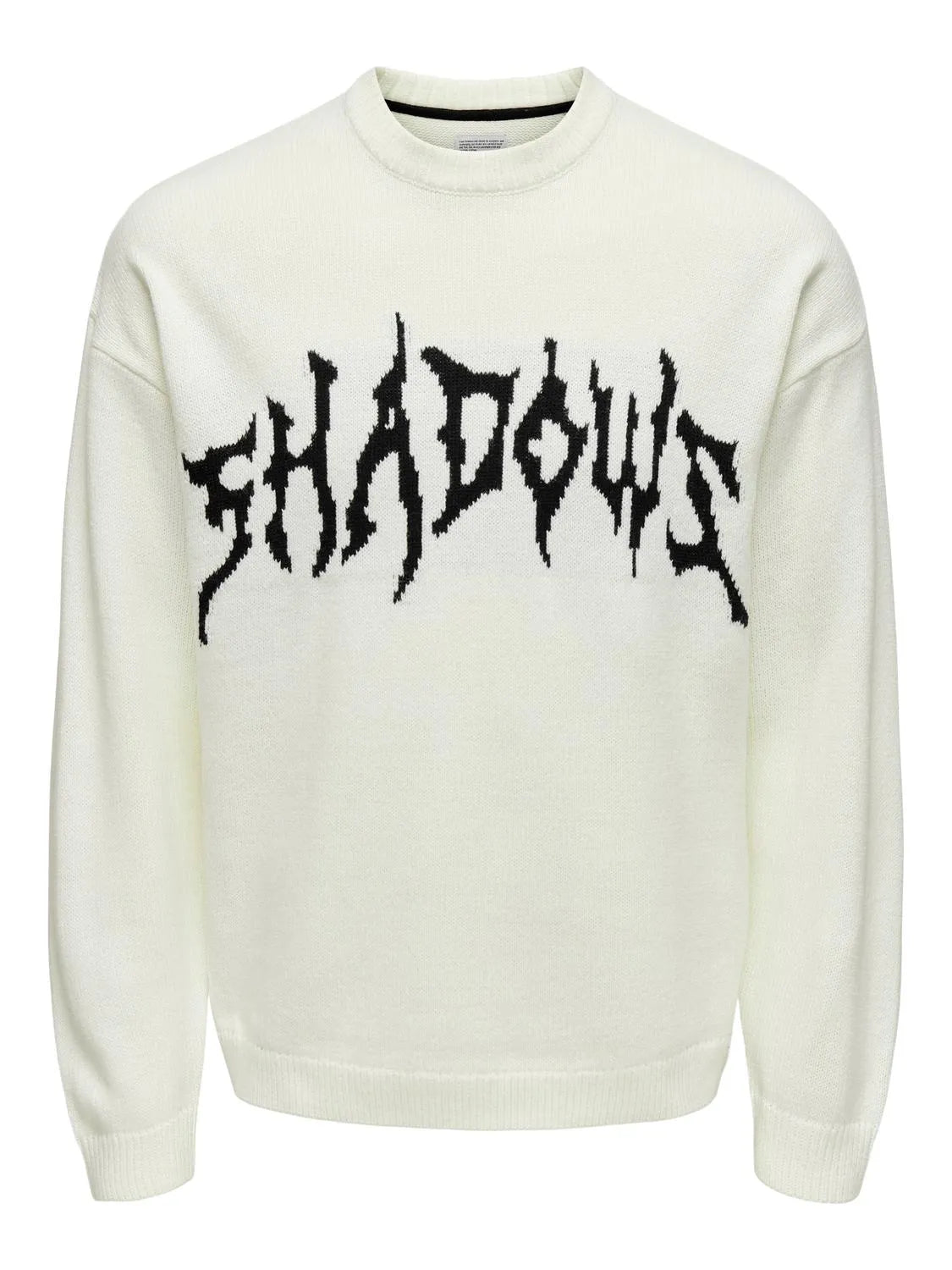 only-and-sons-miesten-neule-randy-life-jaq-crew-neck-valkoinen-2