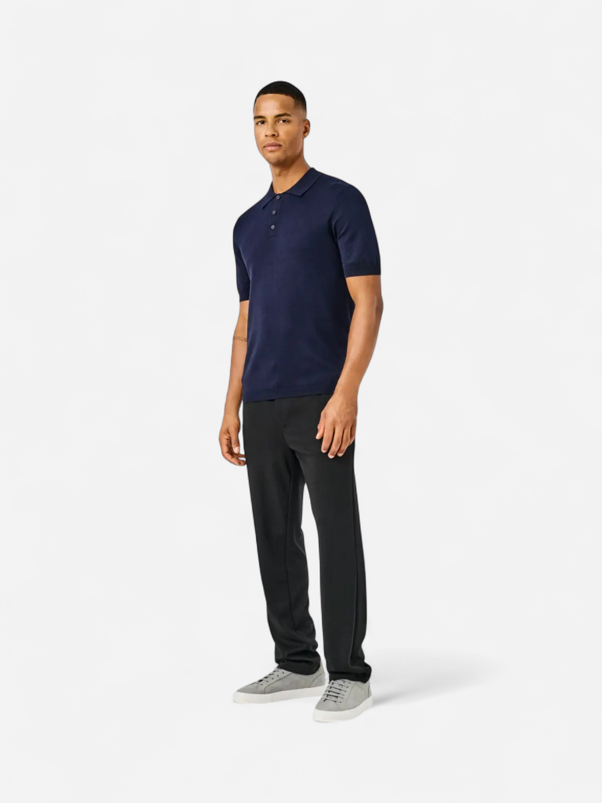 Only and Sons miesten pikeepaita, WYLER LIFE POLO KNIT Dark Navy - Kekäle.fi