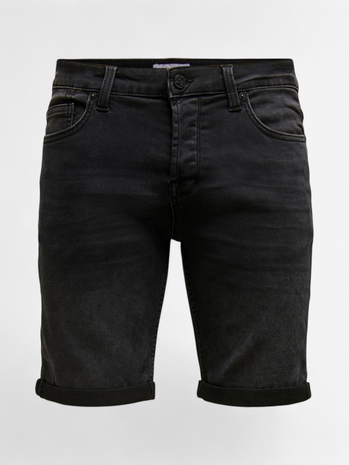 Only and Sons Miesten Shortsit PLY LIFE REG BLK JOG Hiilenmusta - Kekäle.fi