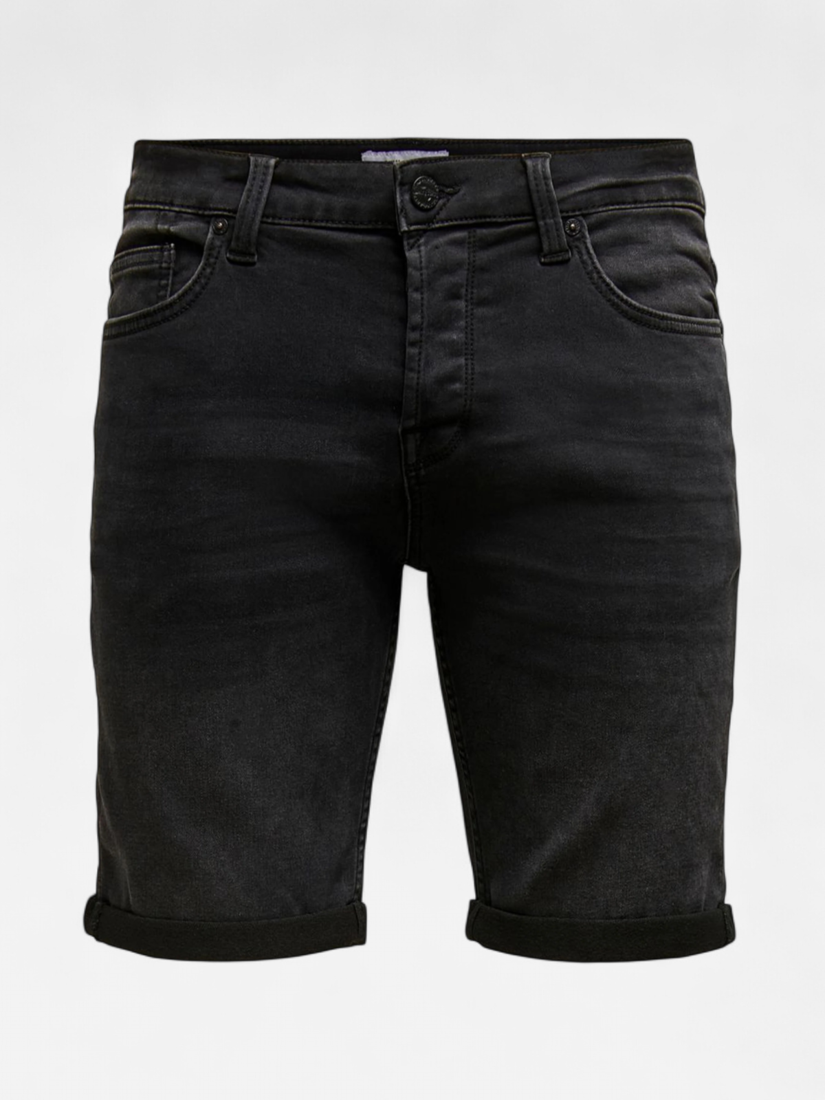 Only and Sons Miesten Shortsit PLY LIFE REG BLK JOG Hiilenmusta - Kekäle.fi