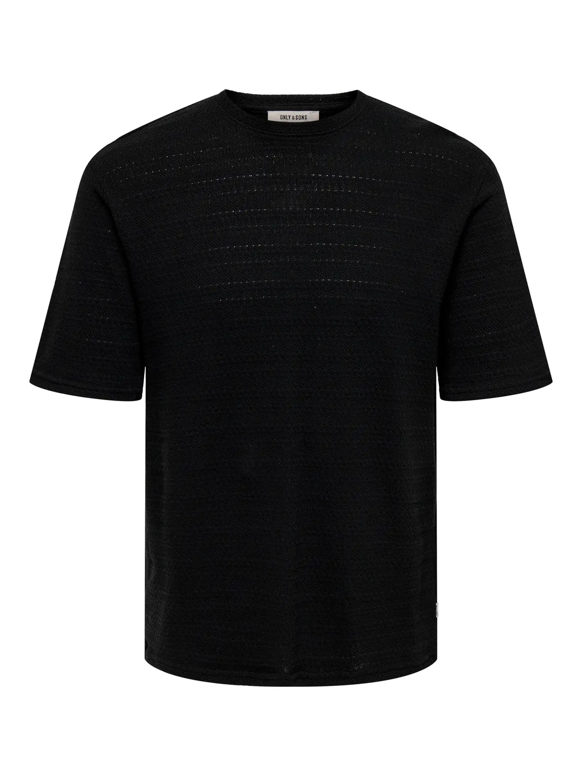 only-and-sons-miesten-t-paita-givo-reg-12-ss-crew-knit-black-3
