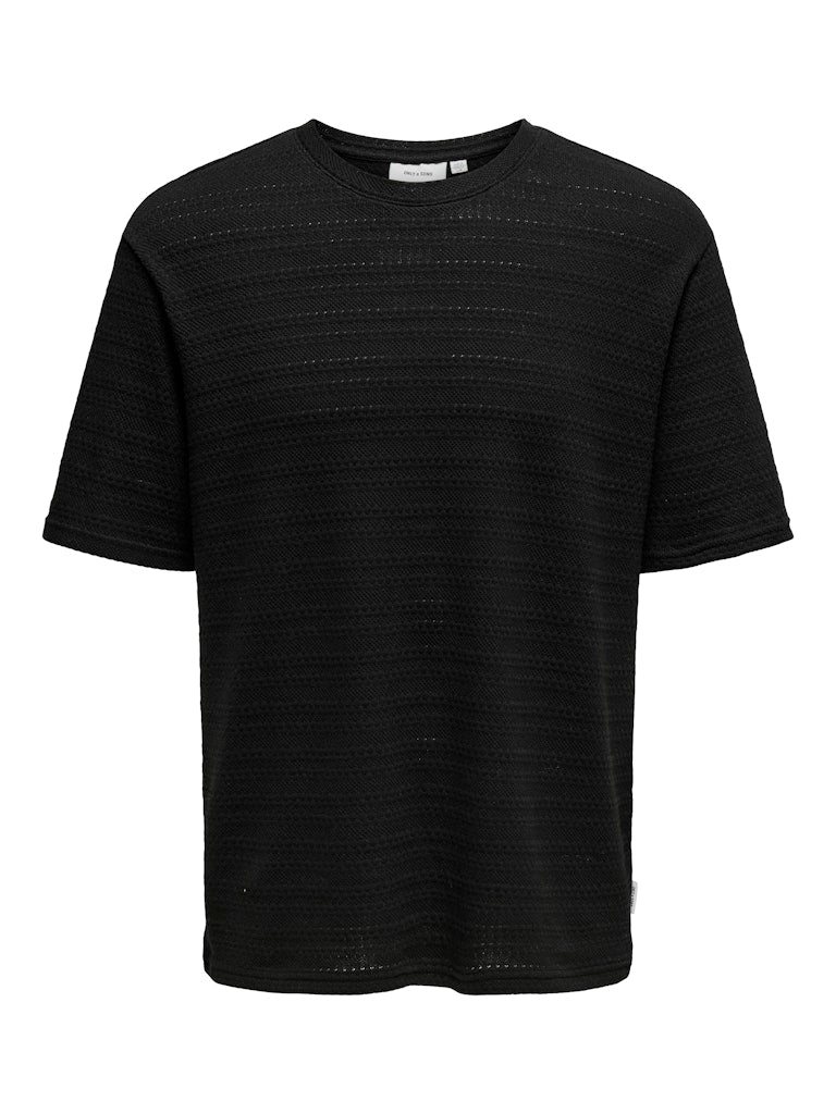 only-and-sons-miesten-t-paita-givo-reg-12-ss-crew-knit-musta-1